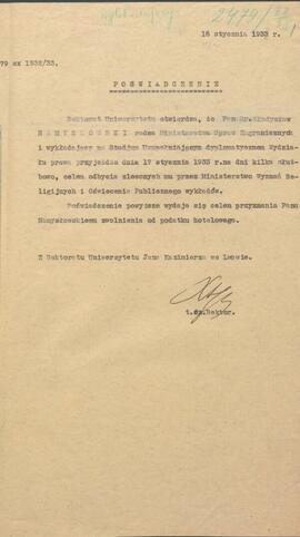 Namysłowski Władysław