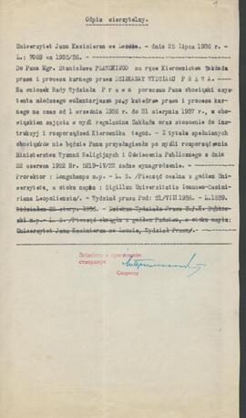 PŁAWSKI STANISŁAW / Плавський Станіслав / ПЛABCKИЙ CTAHИCЛAB / PLAVSKIJ STANISLAV